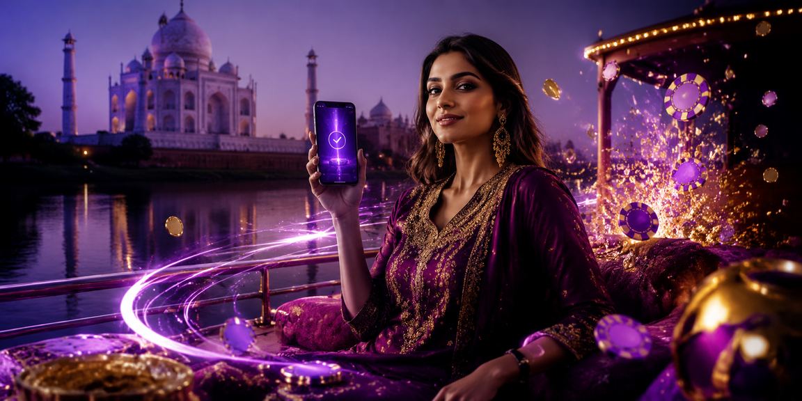 Live casino dealer hosting a game in Mumbai studio